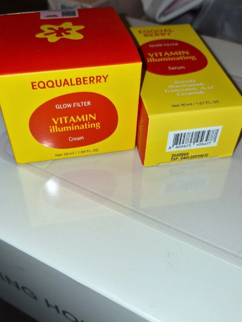 Vitamin Illuminating Cream & Serum - Eqqualberry Nwt